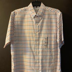 Van Heusen Regular Fit Short Sleeve Dress Shirt